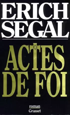 Couverture du produit · Actes de foi
