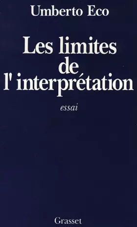 Couverture du produit · Les limites de l'interprétation