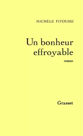 Couverture du produit · Un bonheur effroyable