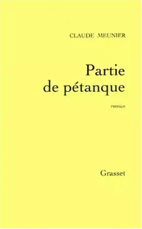 Couverture du produit · Partie de pétanque