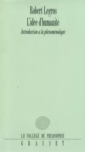 Couverture du produit · L'idée d'humanité