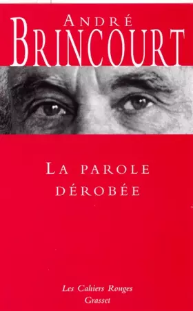 Couverture du produit · La parole dérobée