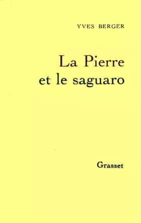 Couverture du produit · La pierre et le sagaro