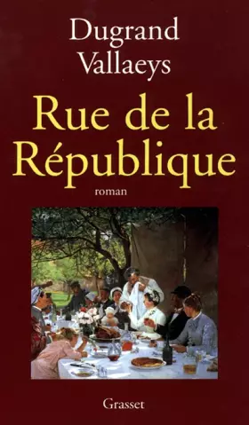 Couverture du produit · Rue de la République