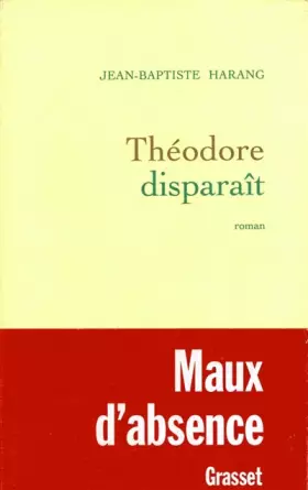 Couverture du produit · Théodore disparaît