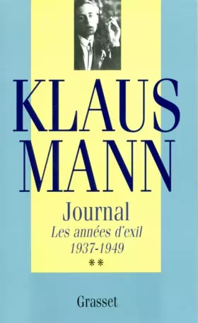 Couverture du produit · Journal. Les Années d'exil, 1937-1949