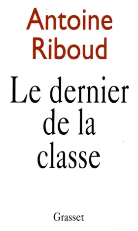 Couverture du produit · Le Dernier de la classe