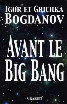 Couverture du produit · Avant le big bang