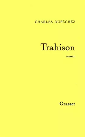 Couverture du produit · Trahison