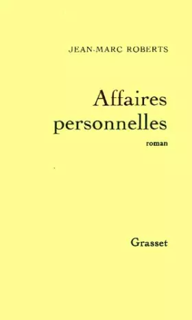 Couverture du produit · Affaires personnelles