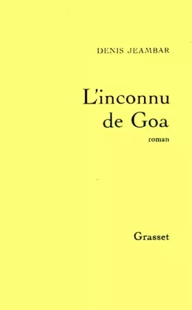 Couverture du produit · L'inconnu de Goa