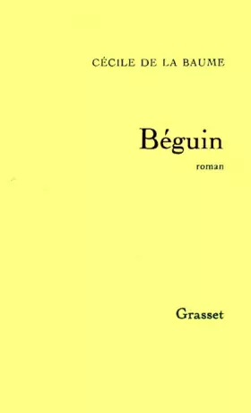 Couverture du produit · Béguin