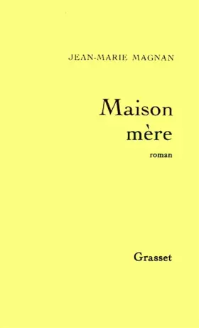 Couverture du produit · Maison mère