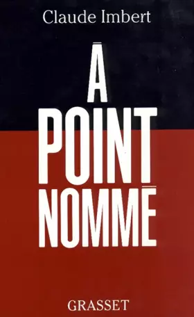 Couverture du produit · À point nommé