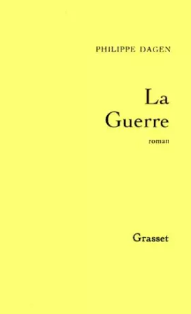 Couverture du produit · La guerre