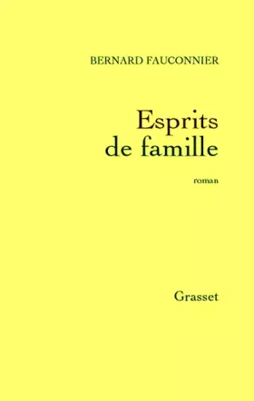 Couverture du produit · Esprits de famille