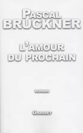 Couverture du produit · L'amour du prochain