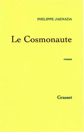 Couverture du produit · Le Cosmonaute