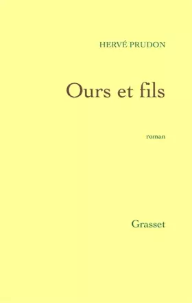 Couverture du produit · Ours et fils