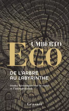 Couverture du produit · De l'arbre au labyrinthe