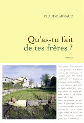 Couverture du produit · Qu'as-tu fait de tes frères ?