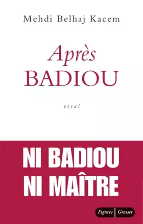 Couverture du produit · Après Badiou