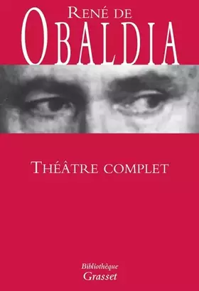 Couverture du produit · Théâtre complet