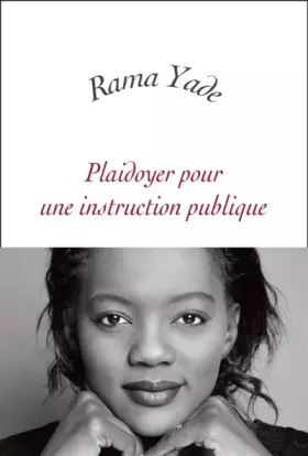 Couverture du produit · Plaidoyer pour une instruction publique