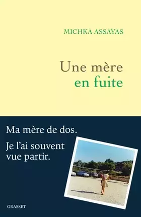 Couverture du produit · Une mère en fuite
