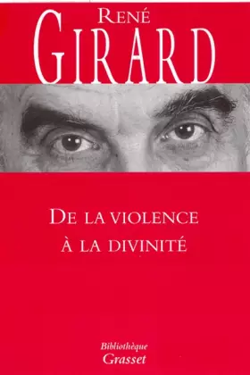 Couverture du produit · De la violence à la divinité