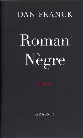 Couverture du produit · Roman Nègre