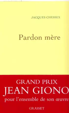 Couverture du produit · Pardon mère