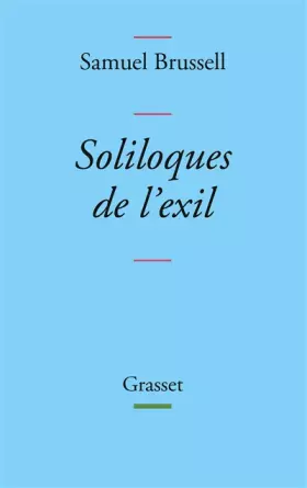 Couverture du produit · Soliloques de l'exil: collection Bleue
