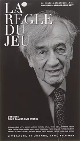 Couverture du produit · La règle du jeu nº61