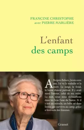 Couverture du produit · L'enfant des camps