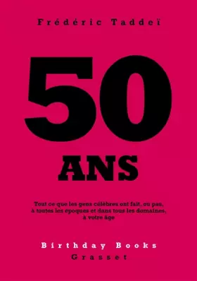 Couverture du produit · 50 ans