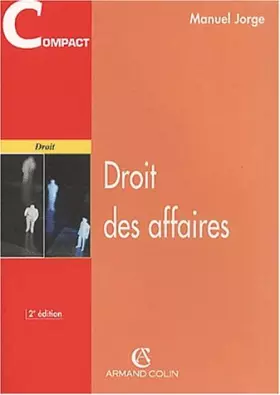 Couverture du produit · Droit des affaires