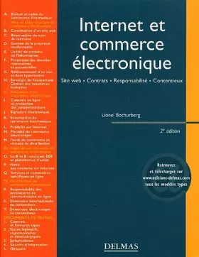 Couverture du produit · Internet et commerce électronique