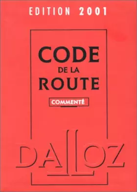 Couverture du produit · Code de la route, édition 2001