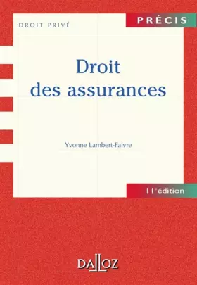 Couverture du produit · Droit des assurances