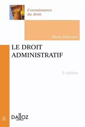 Couverture du produit · Droit administratif
