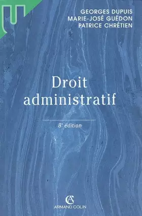 Couverture du produit · Droit administratif - 8e éd.