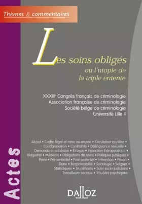 Couverture du produit · Les soins obligés
