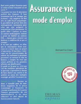 Couverture du produit · L'Assurance-vie : Mode d'emploi