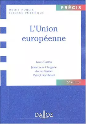 Couverture du produit · L'Union européenne