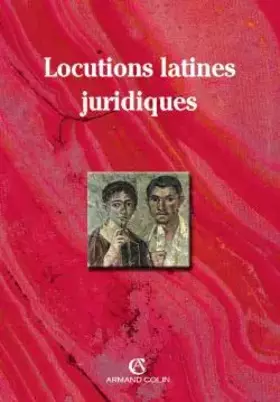 Couverture du produit · Locutions latines juridiques