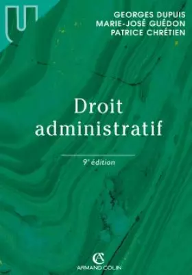 Couverture du produit · Droit administratif