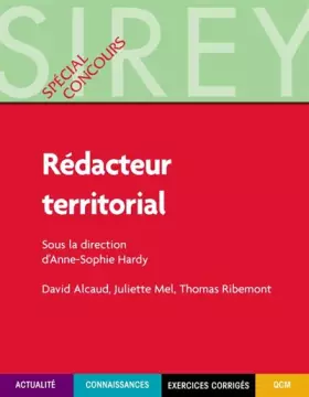 Couverture du produit · Rédacteur territorial