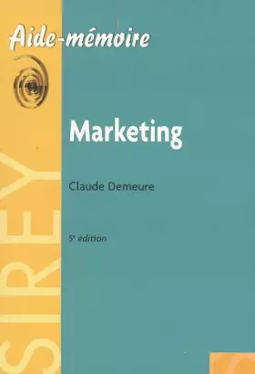 Couverture du produit · Marketing