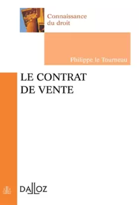 Couverture du produit · Le contrat de vente - 1ère édition
